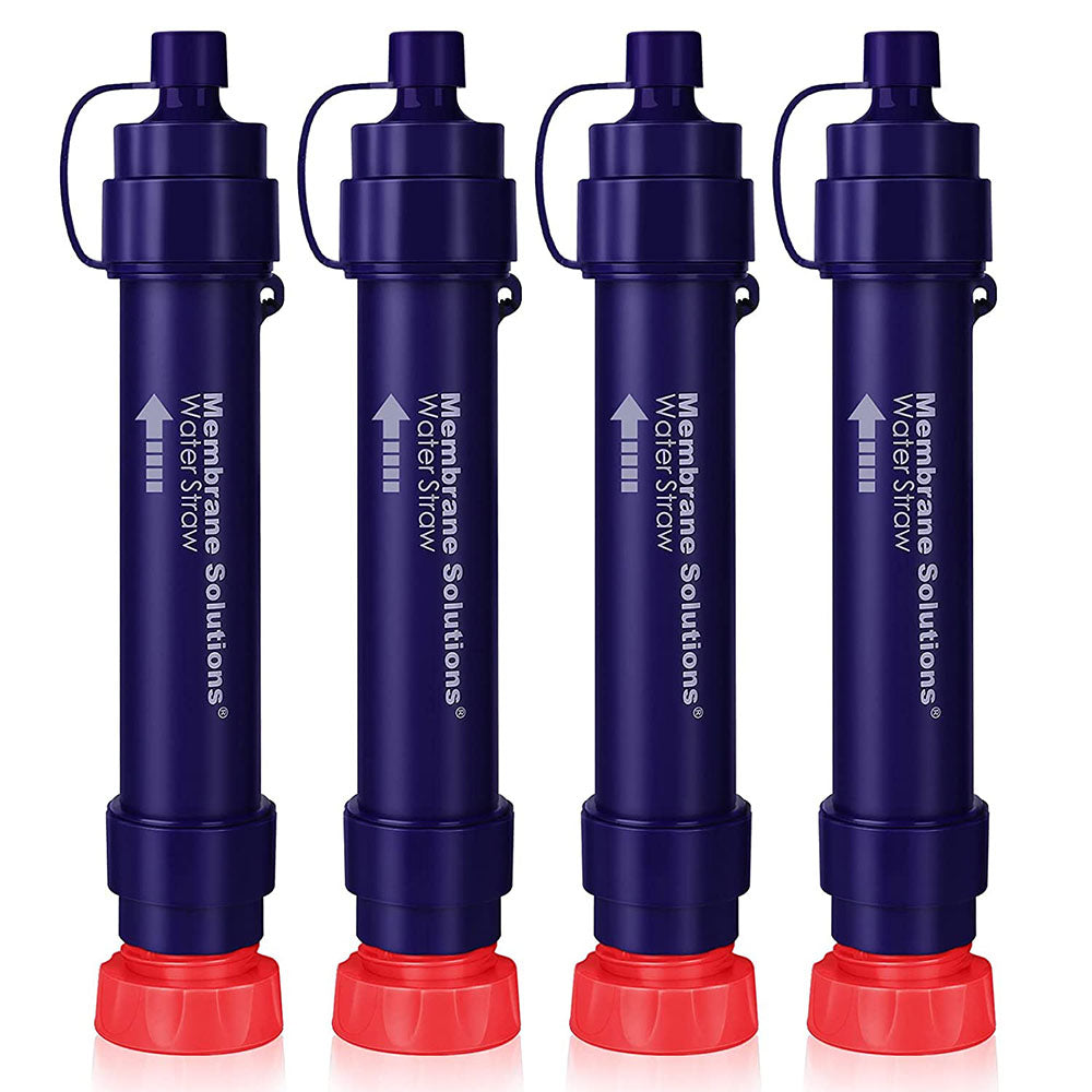 Membrane Solutions WS02 – Abnehmbarer Trinkhalm-Wasserfilter für Wandern, Camping, Reisen & Notfälle