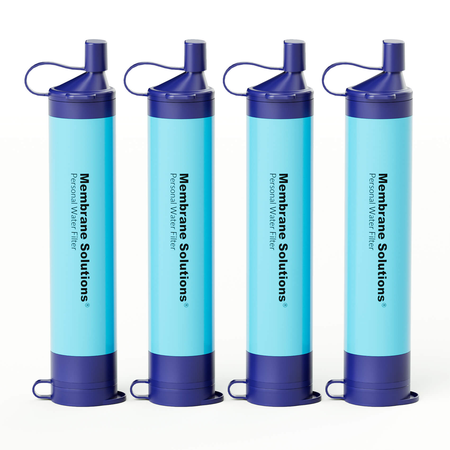 Membrane Solutions Survival Strohhalm Wasserfilter, Tragbar & Ideal für Abenteuer, Reisen, Notfälle
