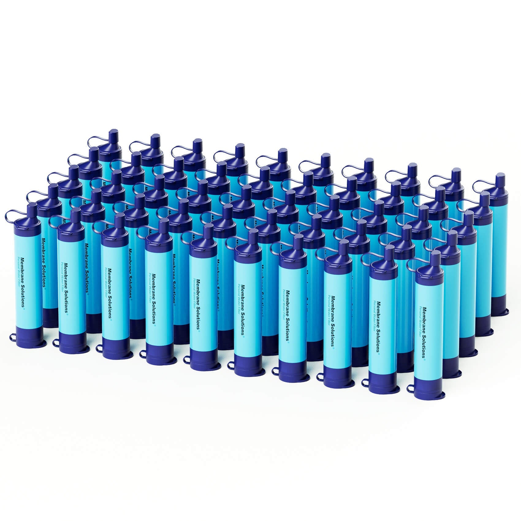 Membrane Solutions Survival Strohhalm Wasserfilter, Tragbar & Ideal für Abenteuer, Reisen, Notfälle